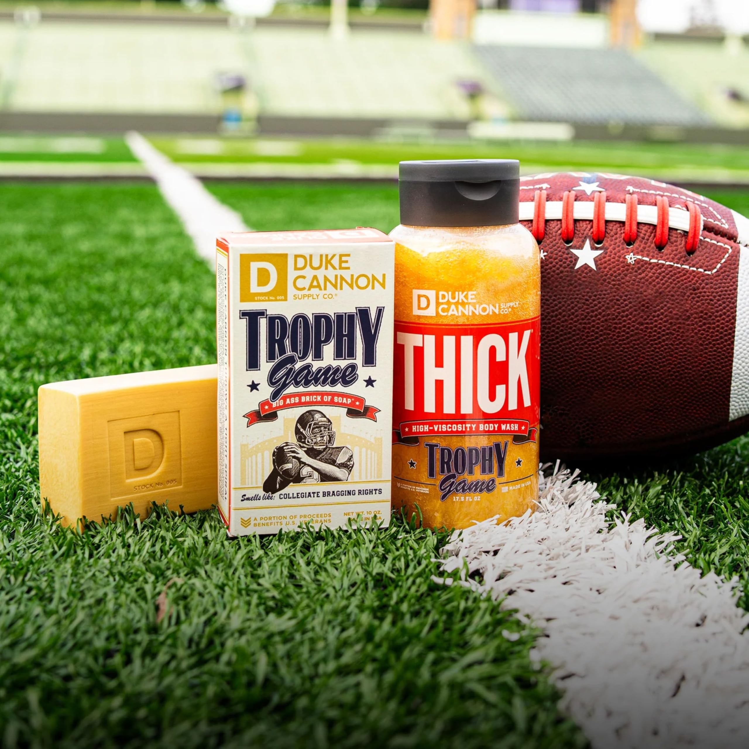 Duke Cannon Big Brick of Soap - Trophy Game 10 oz (3 Pack)